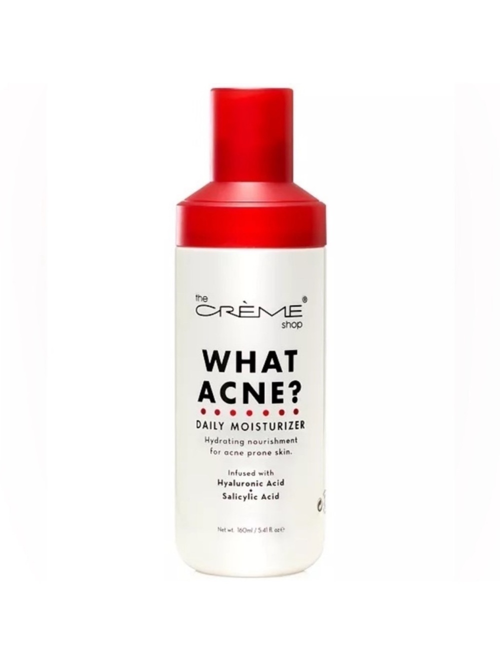 NEW The Crème Shop What Acne? Daily Face Moisturizer Made in Korea 5.4-oz Pump